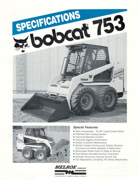 753 skid steer tires|bobcat 753 specs pdf.